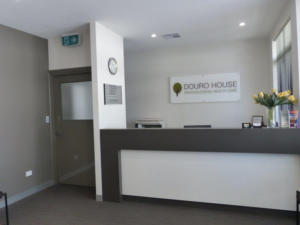 Photo of the reception area